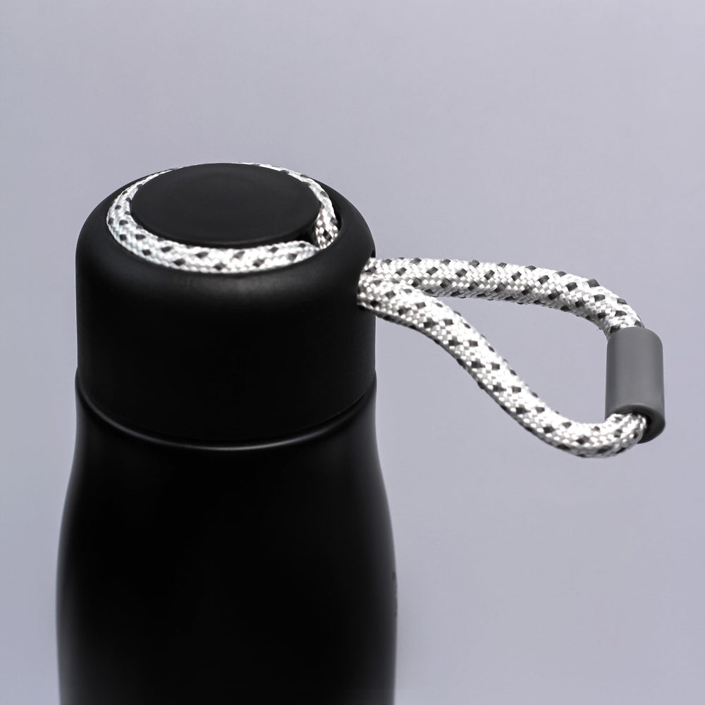 Rope Strip Metallic Water Bottle