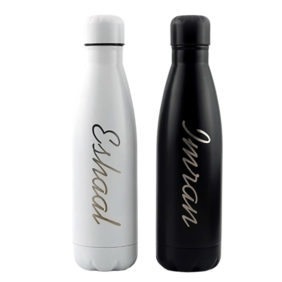 Vacuum Bottle Name Engraved