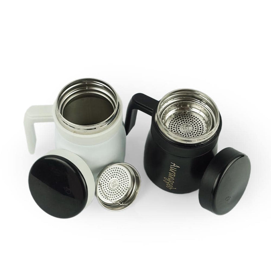 Temperature Display Travel Mug With Lid Stainless Steel | 350ml